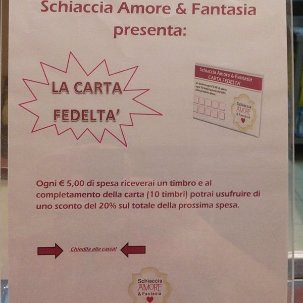 Foto diambil di Schiaccia Amore e Fantasia oleh Alessandro M. pada 1/22/2013