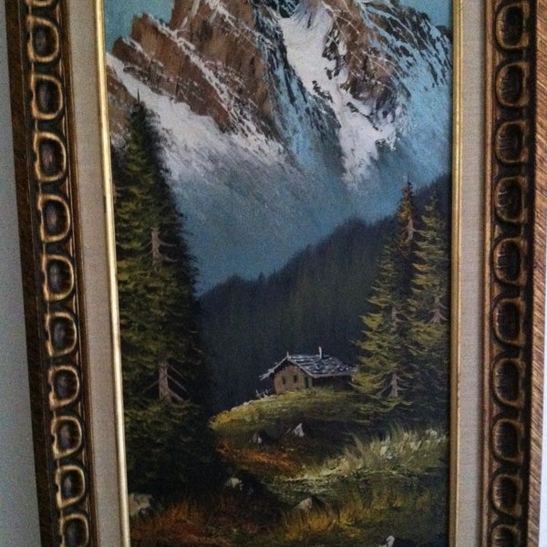 I got this amazing canvas painting for only $60.