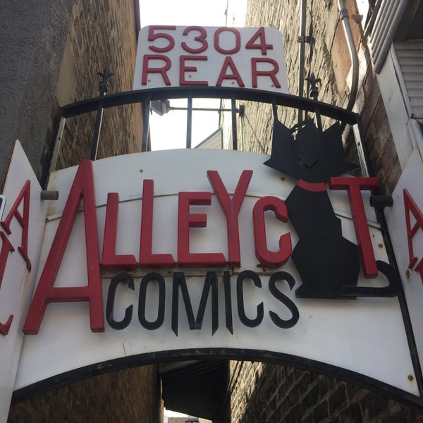 Das Foto wurde bei Alleycat Comics von Nigel S. am 4/26/2018 aufgenommen