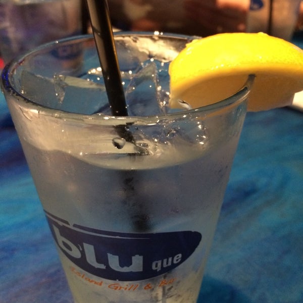 Photo taken at Blu Que Island Grill by Austin W. on 3/15/2014