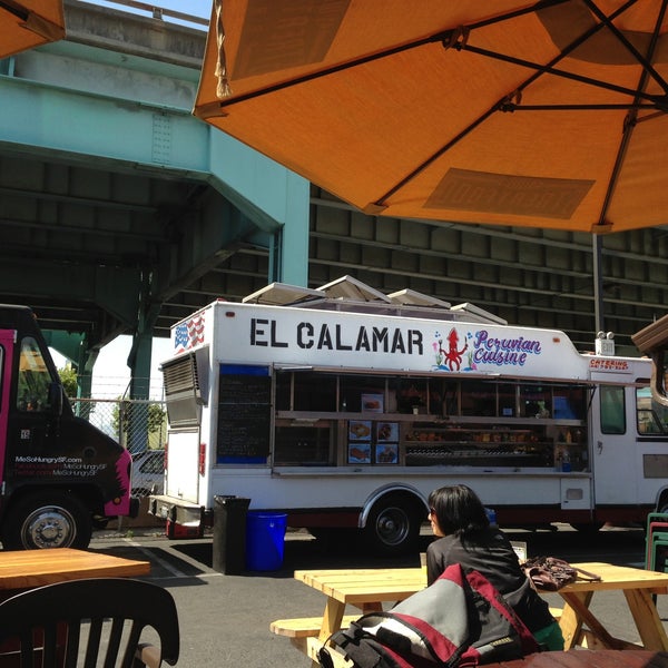 Photo taken at SoMa StrEat Food Park by Double L. on 4/28/2013