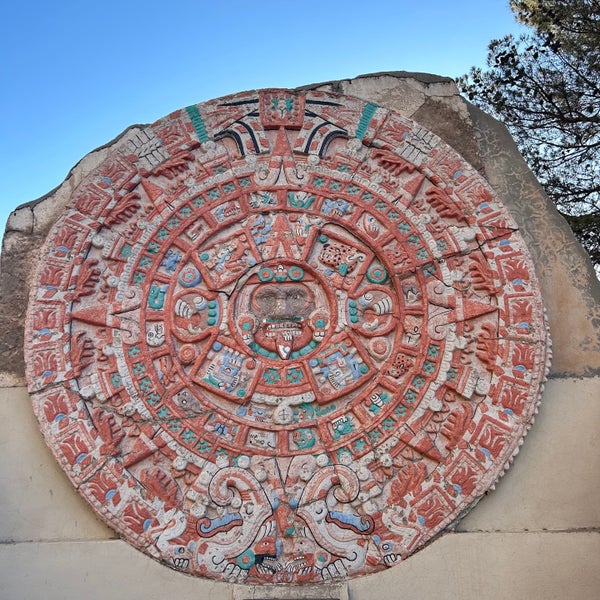 Aztec calendar park Park in El Paso