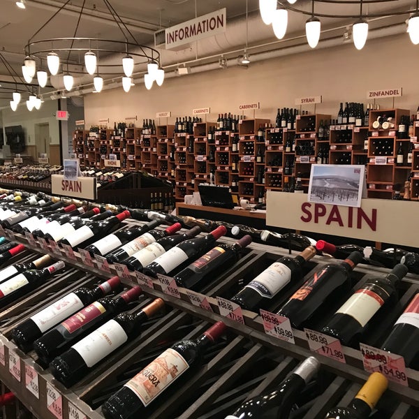 Photo taken at Union Square Wines &amp; Spirits by Jacky L. on 1/31/2018