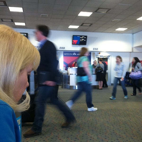 Photo taken at Salt Lake City International Airport (SLC) by Glenna J. on 4/26/2013