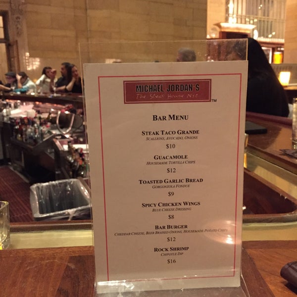 1/9/2016에 David S.님이 Michael Jordan&#39;s The Steak House N.Y.C.에서 찍은 사진