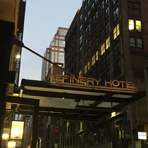 Photo taken at Refinery Hotel by David S. on 8/24/2015