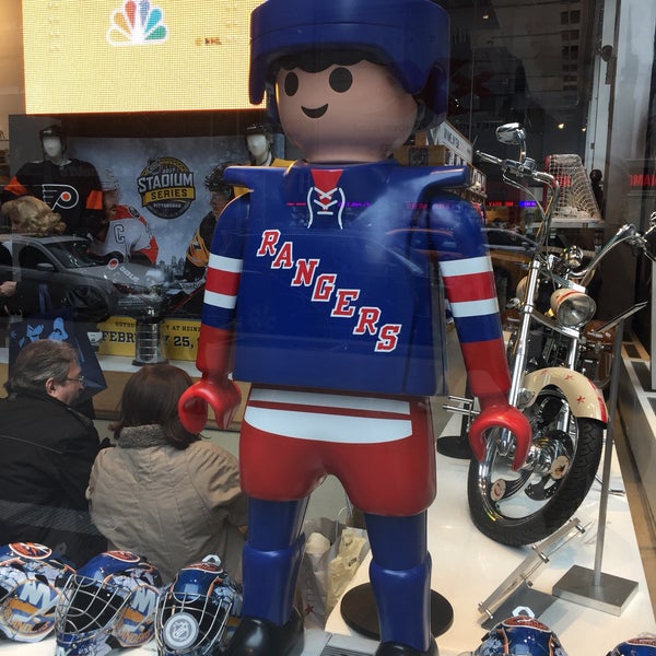 Photo taken at NHL Store NYC by David S. on 2/21/2017