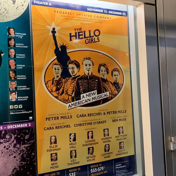 Photo taken at 59E59 Theaters by David S. on 11/24/2018