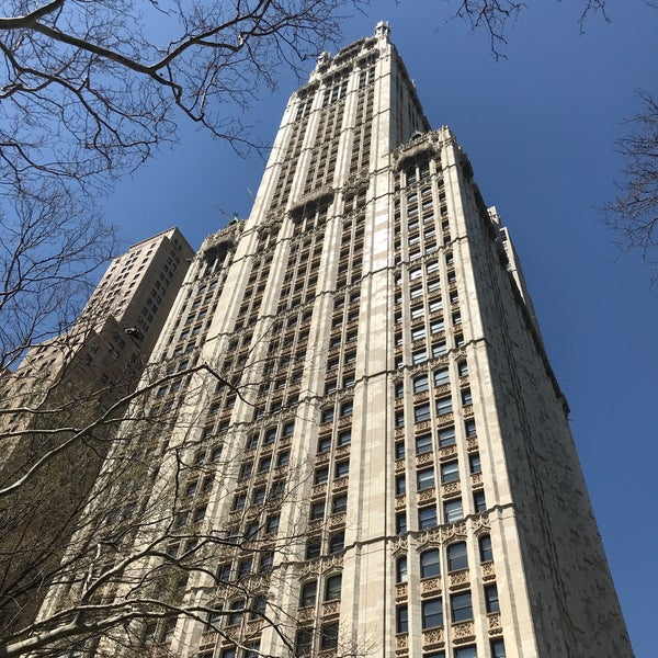 Photo taken at Woolworth Building by David S. on 4/23/2018