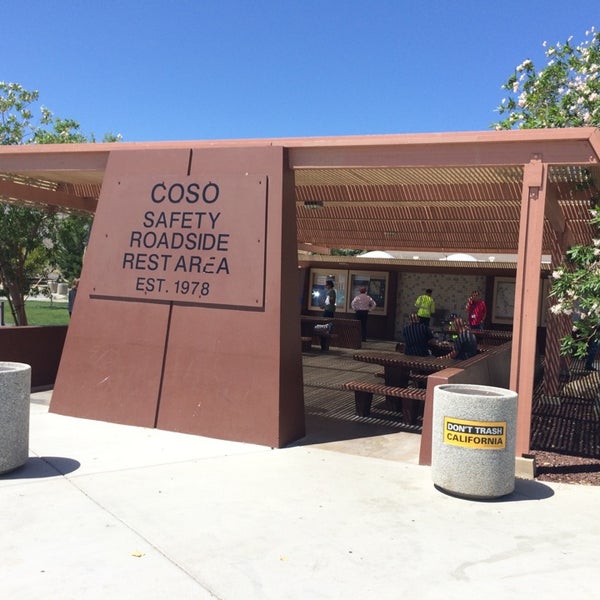 coso junction rest area coso junction rest area