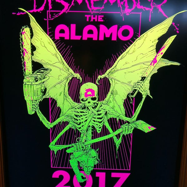 Снимок сделан в Alamo Drafthouse Cinema пользователем Cory E. 10/21/2017