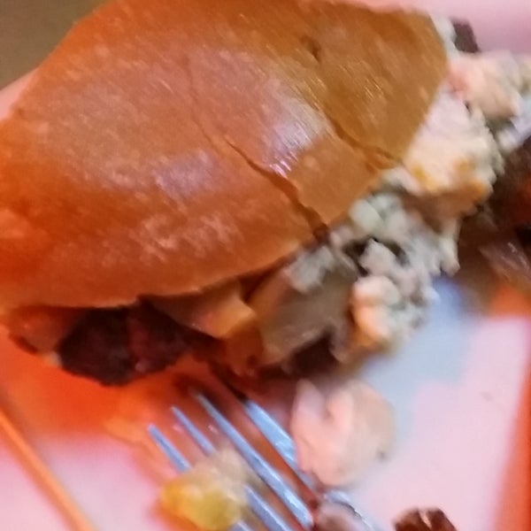 Serrano burger and bleu cheese burger are excellent
