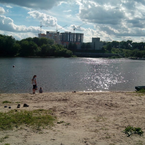Пляж брянск