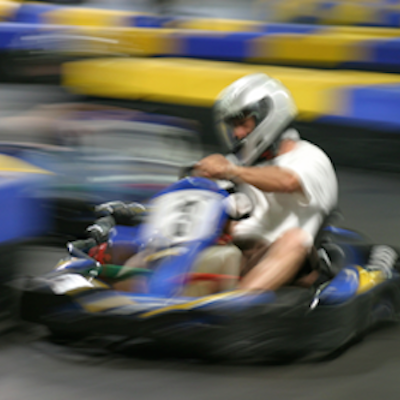 Photo taken at High Voltage Indoor Karting by High Voltage Indoor Karting on 1/15/2015