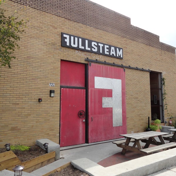Photo taken at Fullsteam Brewery by Kim A. on 11/28/2012