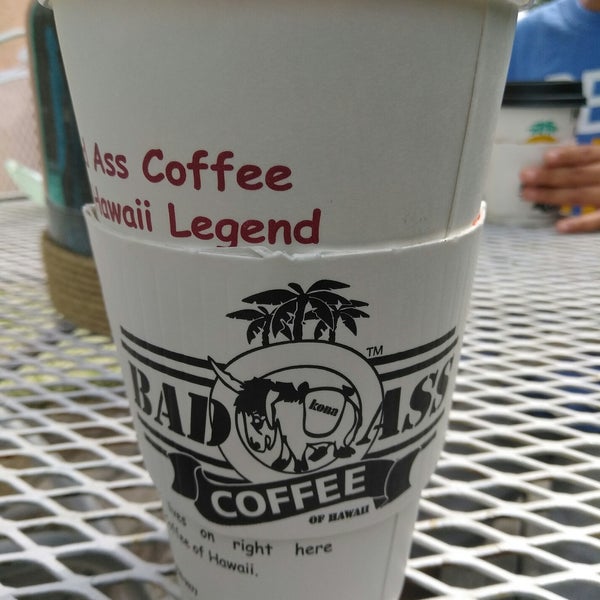Photo taken at Bad Ass Coffee of Hawaii by Terry B. on 7/16/2017