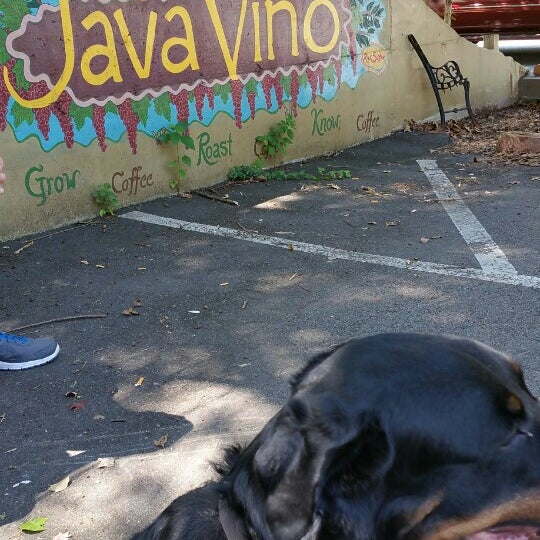 Photo taken at JavaVino Coffee &amp; Wine House by Terry B. on 8/26/2015