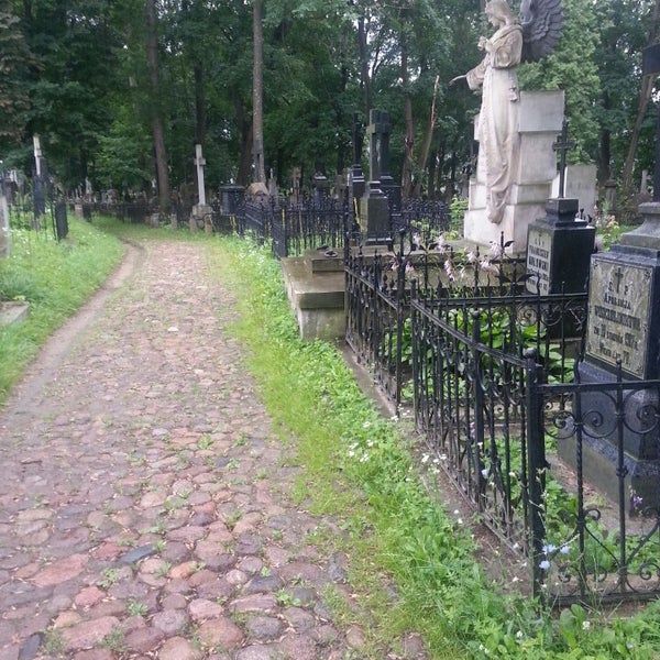 Photo taken at Bernardine Cemetery by Justa R. on 7/21/2013