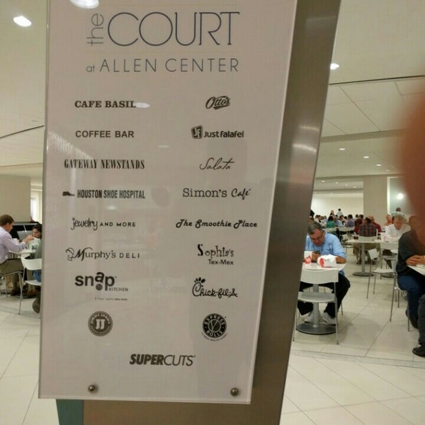 Photos at One Allen Center Food Court Food Court Photos at One Allen Center Food Court Food Court