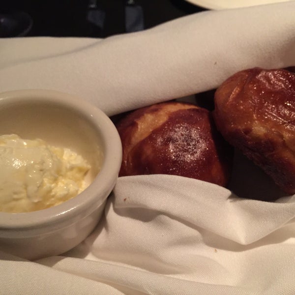 Couldn't get enough of the pretzel rolls. They are warm and soft and I appreciated the whipped butter. Always a pet peeve when places serve rock hard butter.