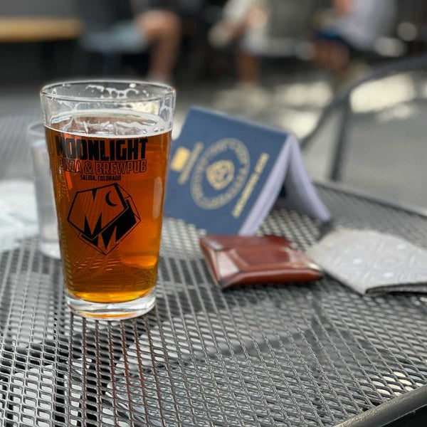 Photo taken at Moonlight Pizza &amp; Brewpub by Stephen W. on 5/14/2021