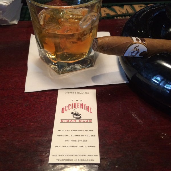 Photo taken at The Occidental Cigar Club by Paul L. on 9/9/2015