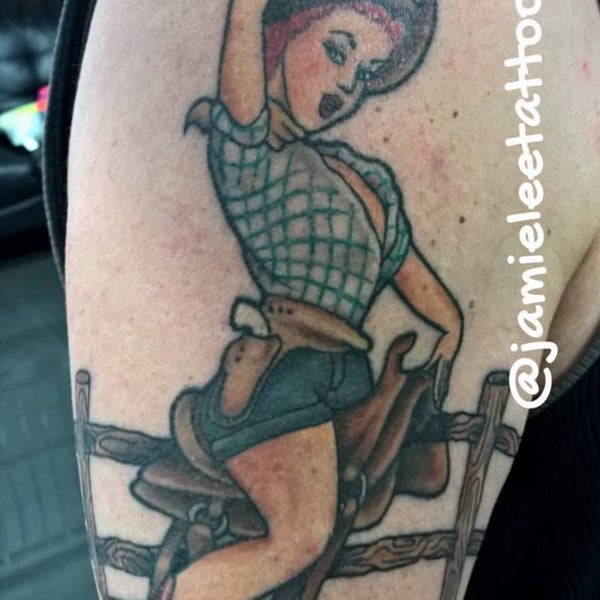 Pin Up Girl Tattoos for Men  Ideas and Inspiration for Guys