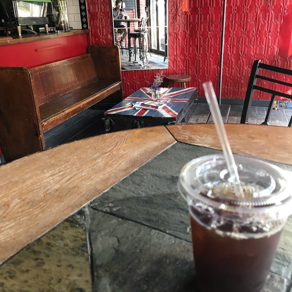 Cool chill space, but the iced coffee is meh