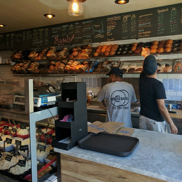 Photo taken at Bergen Bagels by Andrew F. on 8/22/2016