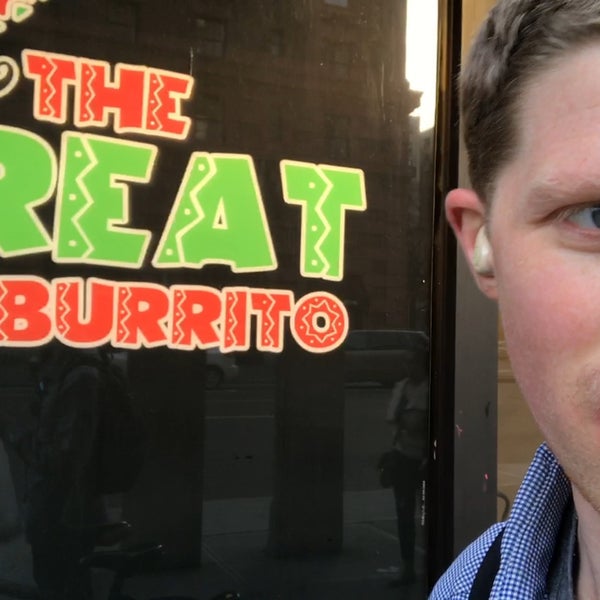 Снимок сделан в The Great Burrito пользователем Andrew F. 4/10/2017