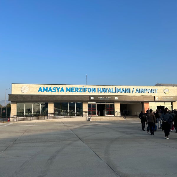 Photo taken at Amasya Merzifon Airport (MZH) by Dream T. on 10/20/2023
