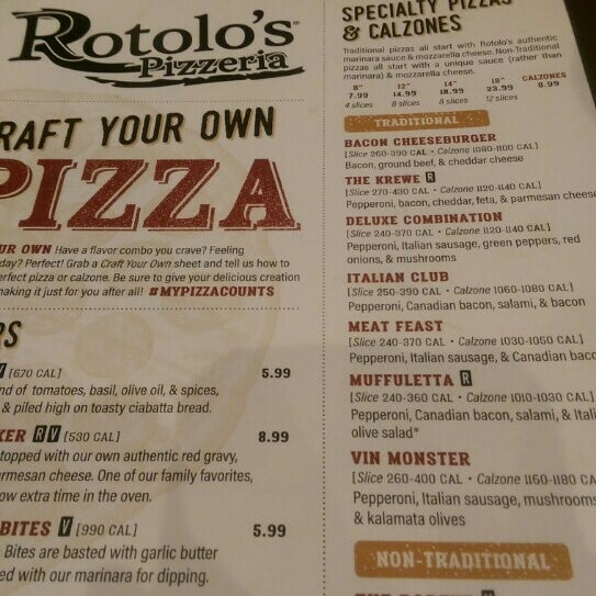 Photo taken at Rotolo&#39;s Pizzeria by Stephanie T. on 7/24/2017