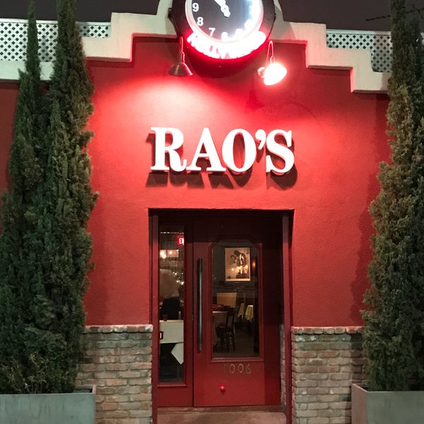 Photo taken at Rao&#39;s Hollywood by D G. on 8/24/2017