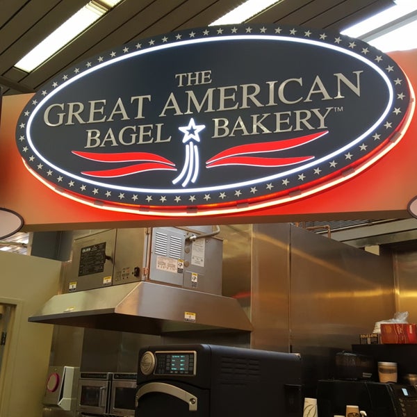The Great American Bagel Bakery Terminal 3, near Gate K1