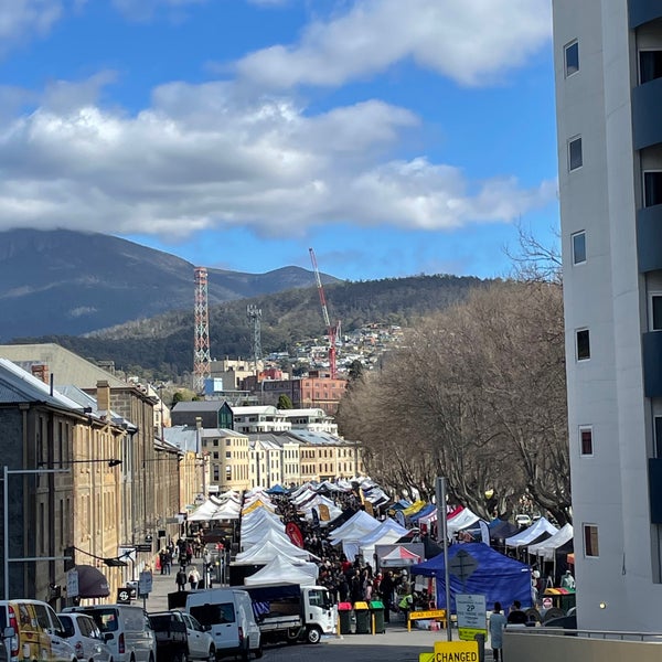 Photo taken at Salamanca Market by Darren D. on 9/3/2022