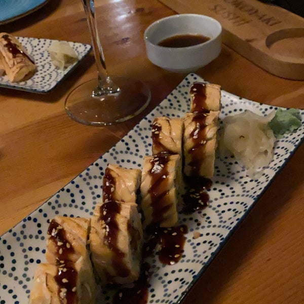 2/26/2020 tarihinde Ali B.ziyaretçi tarafından Kokoyaki Sushi Lara'de çekilen fotoğraf