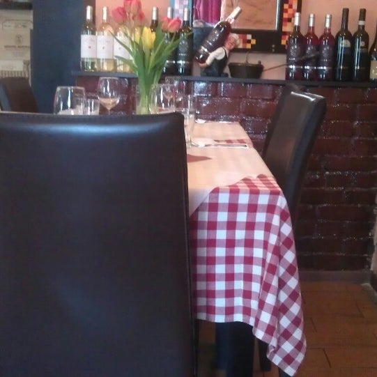 Photo taken at Trattoria &quot;Pane e Vino&quot; by Alcor G. on 4/14/2013