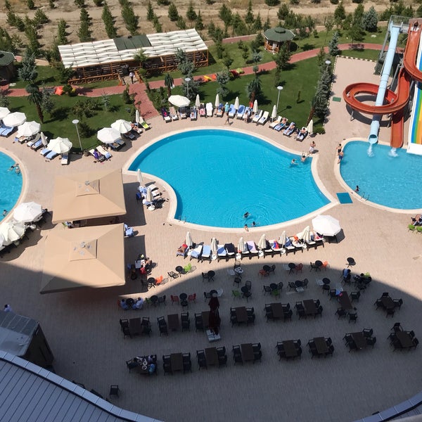 Foto diambil di Grannos Thermal &amp; Convention Hotel oleh Adem C. pada 7/13/2019