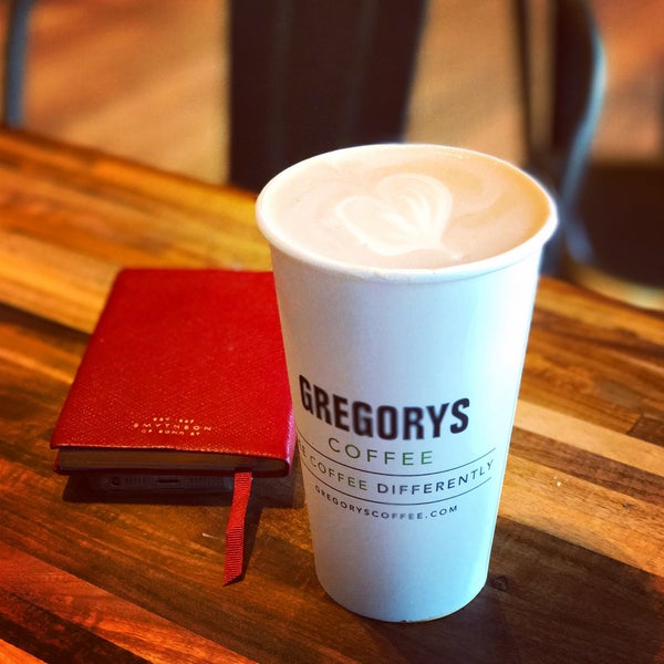 Photo taken at Gregory&#39;s Coffee by Olivia L. on 8/24/2017