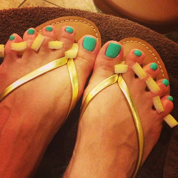 Photo taken at Heavenly Unique Nail Spa by Catalina V. on 7/22/2013