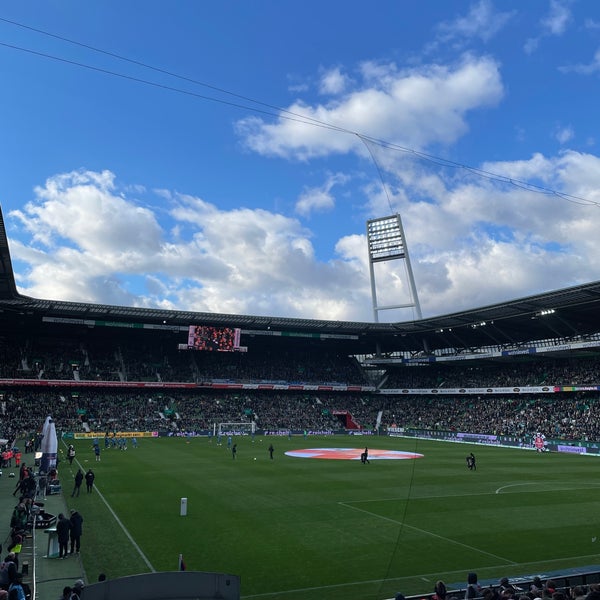Photo taken at Wohninvest Weserstadion by Andree on 2/25/2023