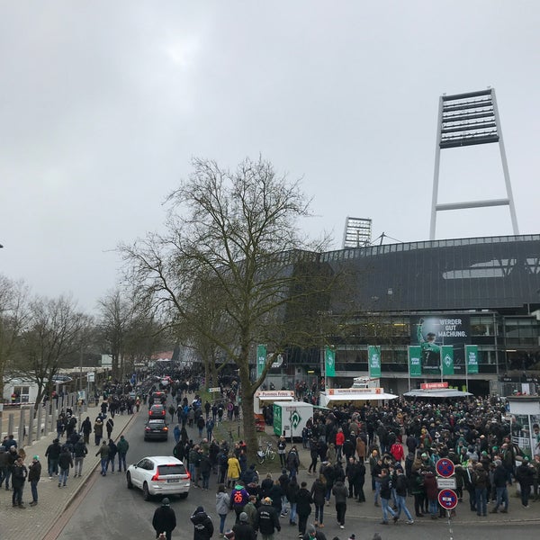 Photo taken at Wohninvest Weserstadion by Andree on 1/26/2020