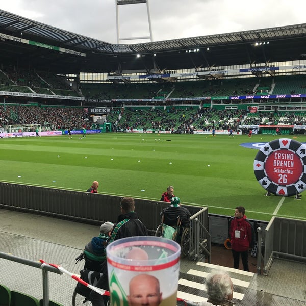 Photo taken at Wohninvest Weserstadion by Andree on 11/2/2019