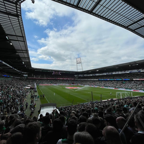 Photo taken at Wohninvest Weserstadion by Andree on 5/20/2023