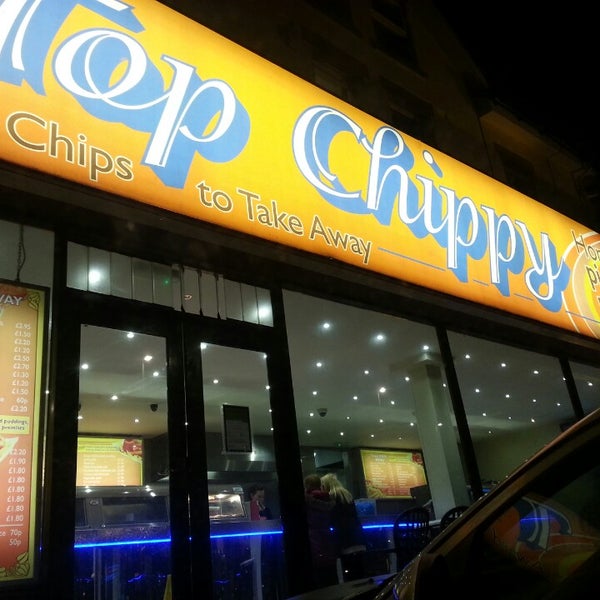 Photos At The Top Chippy Fish Chips Shop In Blackpool