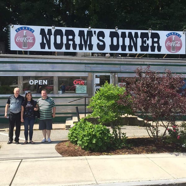 Photo taken at Norm&#39;s Diner by John E. on 10/24/2016