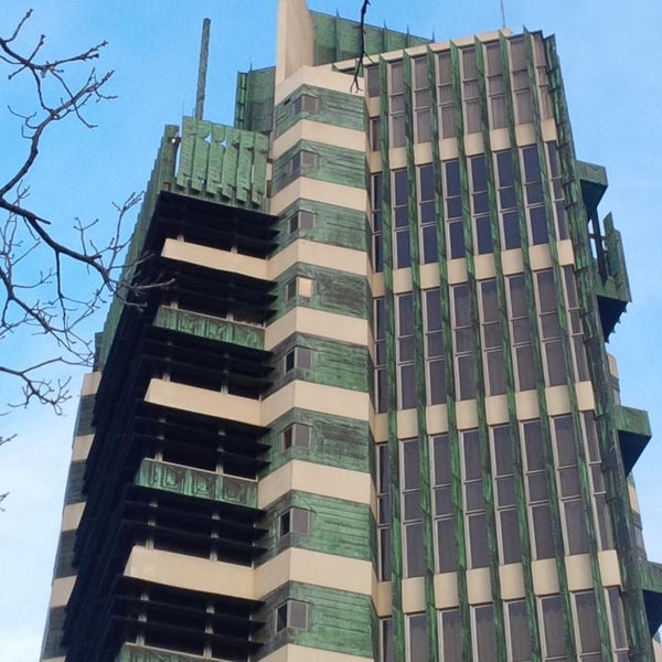 2/3/2014 tarihinde Russell A.ziyaretçi tarafından Price Tower'de çekilen fotoğraf