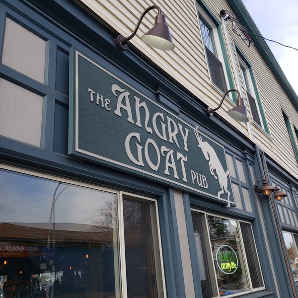 Photo taken at The Angry Goat Pub by Steven M. on 11/10/2018