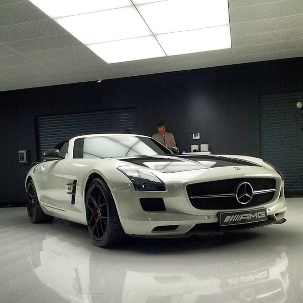 Photo taken at Mercedes-AMG GmbH by Sebastian on 12/12/2013