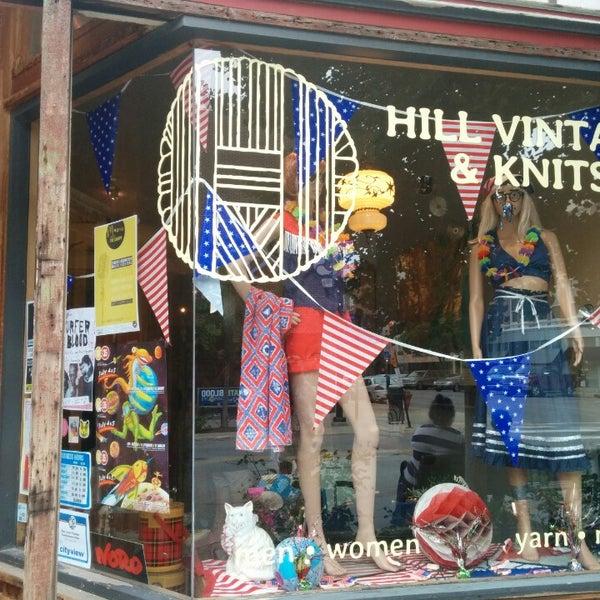 Photo taken at Hill Vintage and Knits by Chris R. on 7/5/2014